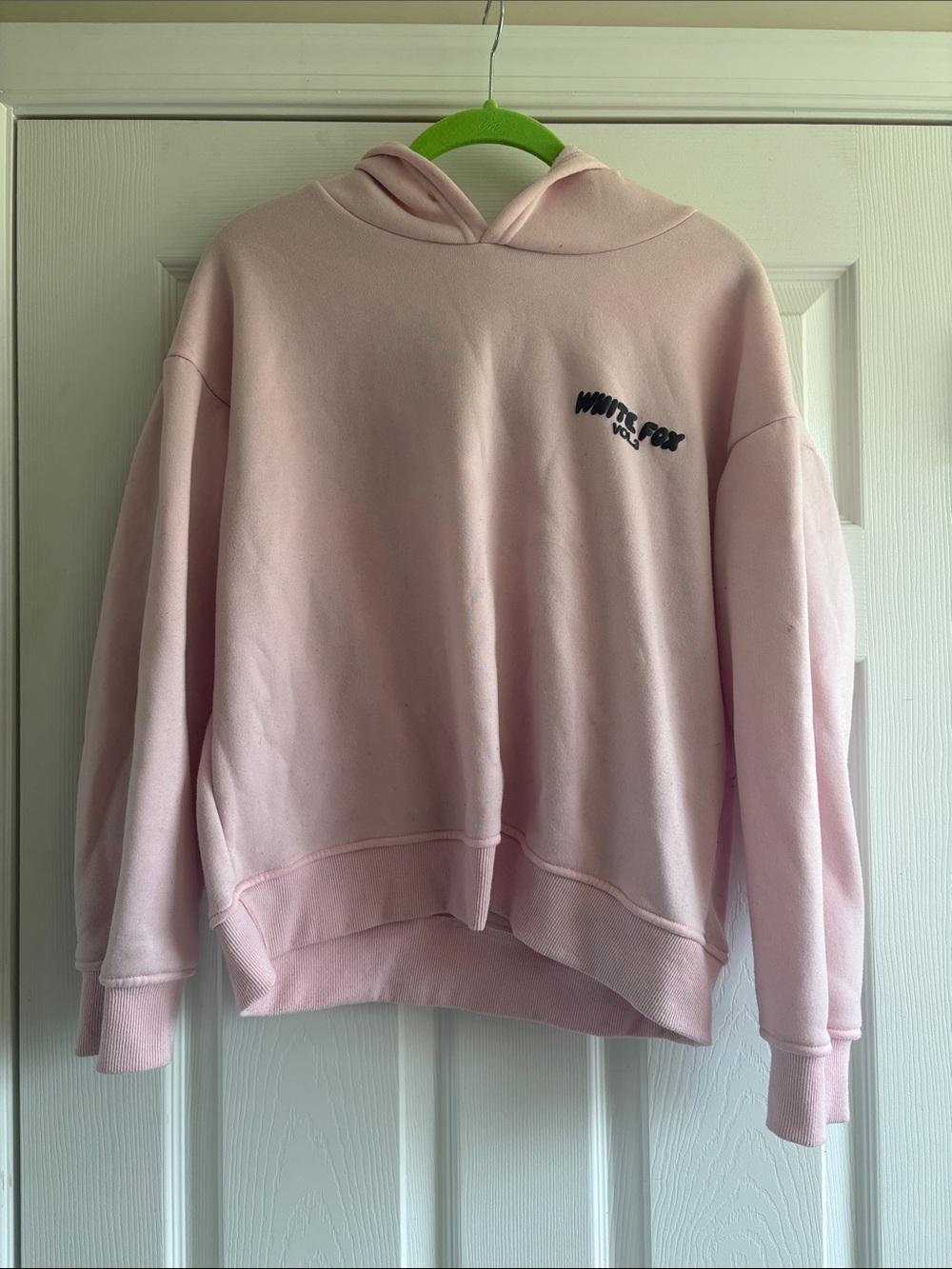White Fox Boutique Pink Hoodie Sweater